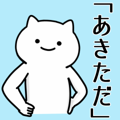 [LINEスタンプ] あきただ専用シュールな面白名前スタンプ