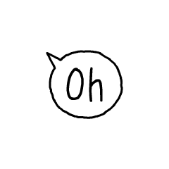 [LINEスタンプ] Do not want to say too much (EN)