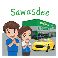 [LINEスタンプ] T+ Car service