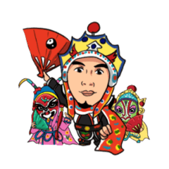 [LINEスタンプ] The Mask magic EP1