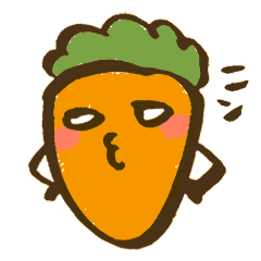 [LINEスタンプ] ニンニンニンジン