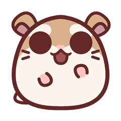 [LINEスタンプ] Hamster X Mercury