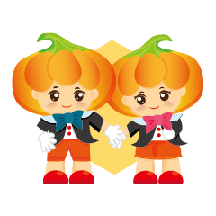 [LINEスタンプ] YIES PUMPKIN