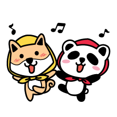[LINEスタンプ] Hwanggu and Panda