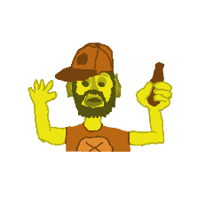 [LINEスタンプ] redneck