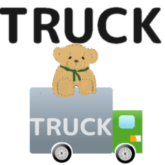 [LINEスタンプ] for truck driver English version3