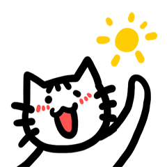 [LINEスタンプ] gua gua cat face