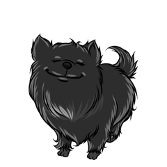 [LINEスタンプ] Euro pomeranian