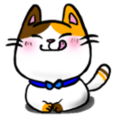 [LINEスタンプ] Spotted cat