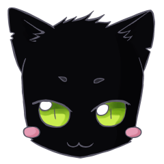 [LINEスタンプ] ルナルル猫