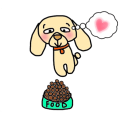 [LINEスタンプ] Toy poodle,  Polon