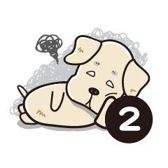 [LINEスタンプ] Potato Dog is coming 2