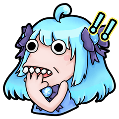 [LINEスタンプ] Luna Storia Distraught Nana