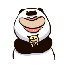 [LINEスタンプ] Lips Bear With Something