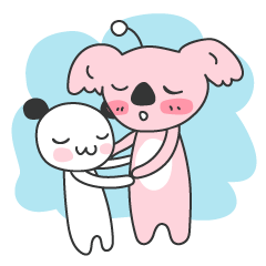 [LINEスタンプ] Kowa＆CreamB. Wonder Days 1