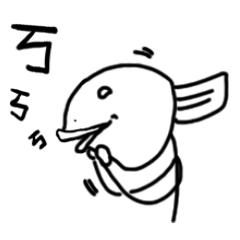 [LINEスタンプ] Fish Bones