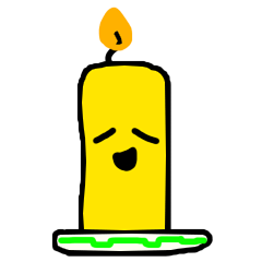 [LINEスタンプ] candle emotionの画像（メイン）