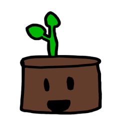 [LINEスタンプ] little plant