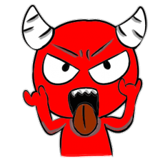 [LINEスタンプ] Jarky The Devil