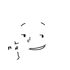 [LINEスタンプ] useless facial expression