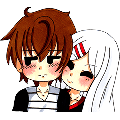 [LINEスタンプ] Sweet Couple vol 1