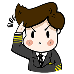 [LINEスタンプ] Captain Anzai One Fine Day