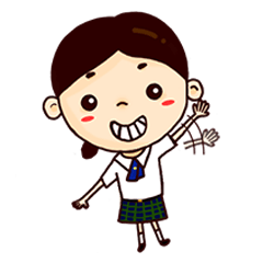 [LINEスタンプ] Rejoice in the students.