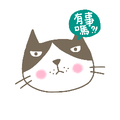 [LINEスタンプ] bin shi mao