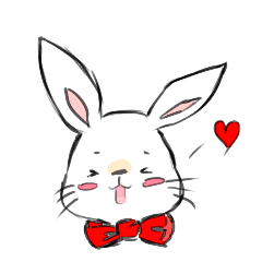 [LINEスタンプ] Bunny Grabbit