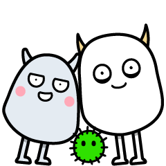 [LINEスタンプ] Bacteria Partners