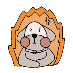 [LINEスタンプ] Dukdui's headstrong