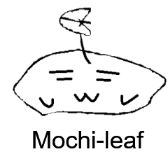 [LINEスタンプ] Mochi-leaf