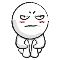 [LINEスタンプ] That person. (No word version)