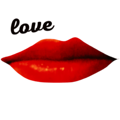 [LINEスタンプ] love Love Kiss