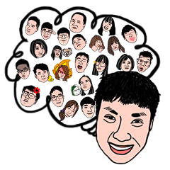 [LINEスタンプ] Maji In My Head