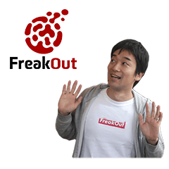 [LINEスタンプ] FreakOut: Yasu-San