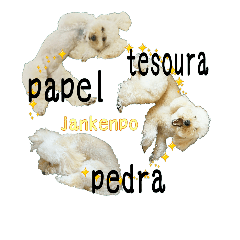 [LINEスタンプ] おうちプードルのポルトガル語ジャン犬ポン
