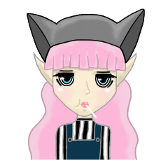 [LINEスタンプ] Powder Girl