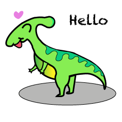 [LINEスタンプ] Happy Dinosaurs