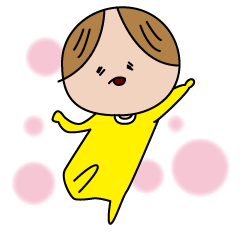 [LINEスタンプ] 黄色い服のリアクション赤ちゃん
