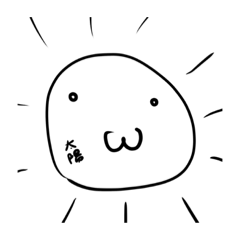 [LINEスタンプ] 丸顔丸顔