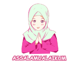 [LINEスタンプ] Assalamualaikum Ukhti