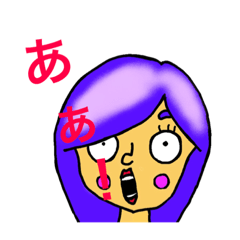 [LINEスタンプ] ふぁにーがーるず