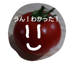 [LINEスタンプ] トマトはんの画像（メイン）