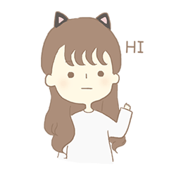 [LINEスタンプ] Azusa's daily