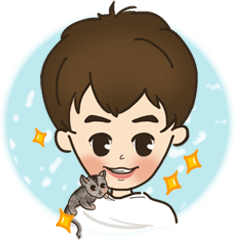 [LINEスタンプ] Boy Kuo