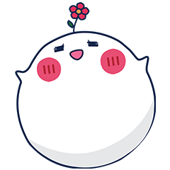 [LINEスタンプ] Qchan happy day