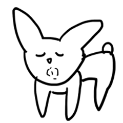 [LINEスタンプ] rabiit for today