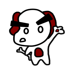 [LINEスタンプ] コマ犬の日常