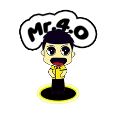 [LINEスタンプ] Mr.4.0